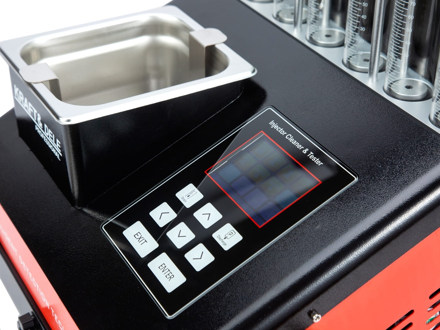 Zařízení pro testování / čištění vstřikovačů LCD ULTRASONIC KD3540