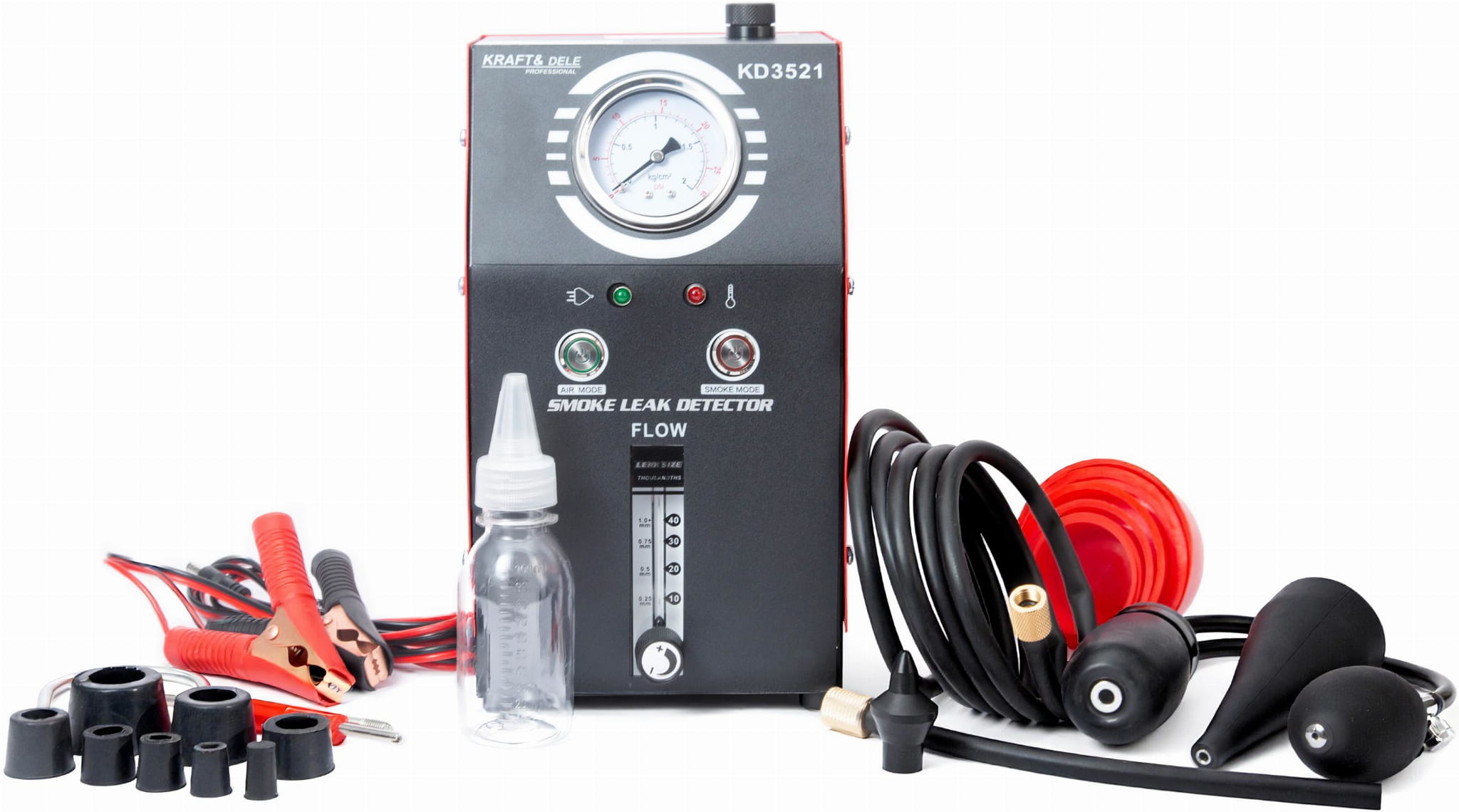 Generátor kouře pro kontrolu těsnosti systémů 12V 9l/min 30ml KD3521