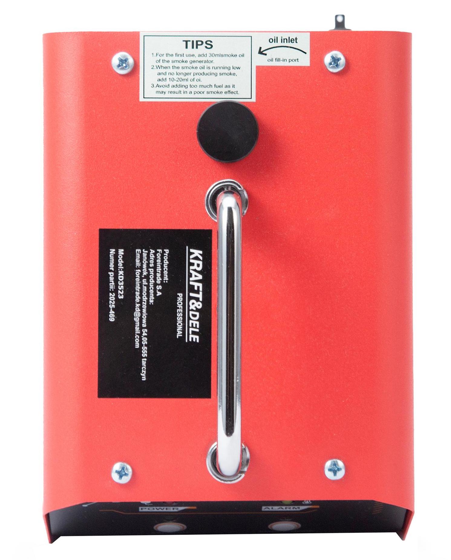Generátor kouře pro kontrolu těsnosti systémů 12V 20l/min 30ml KD3523