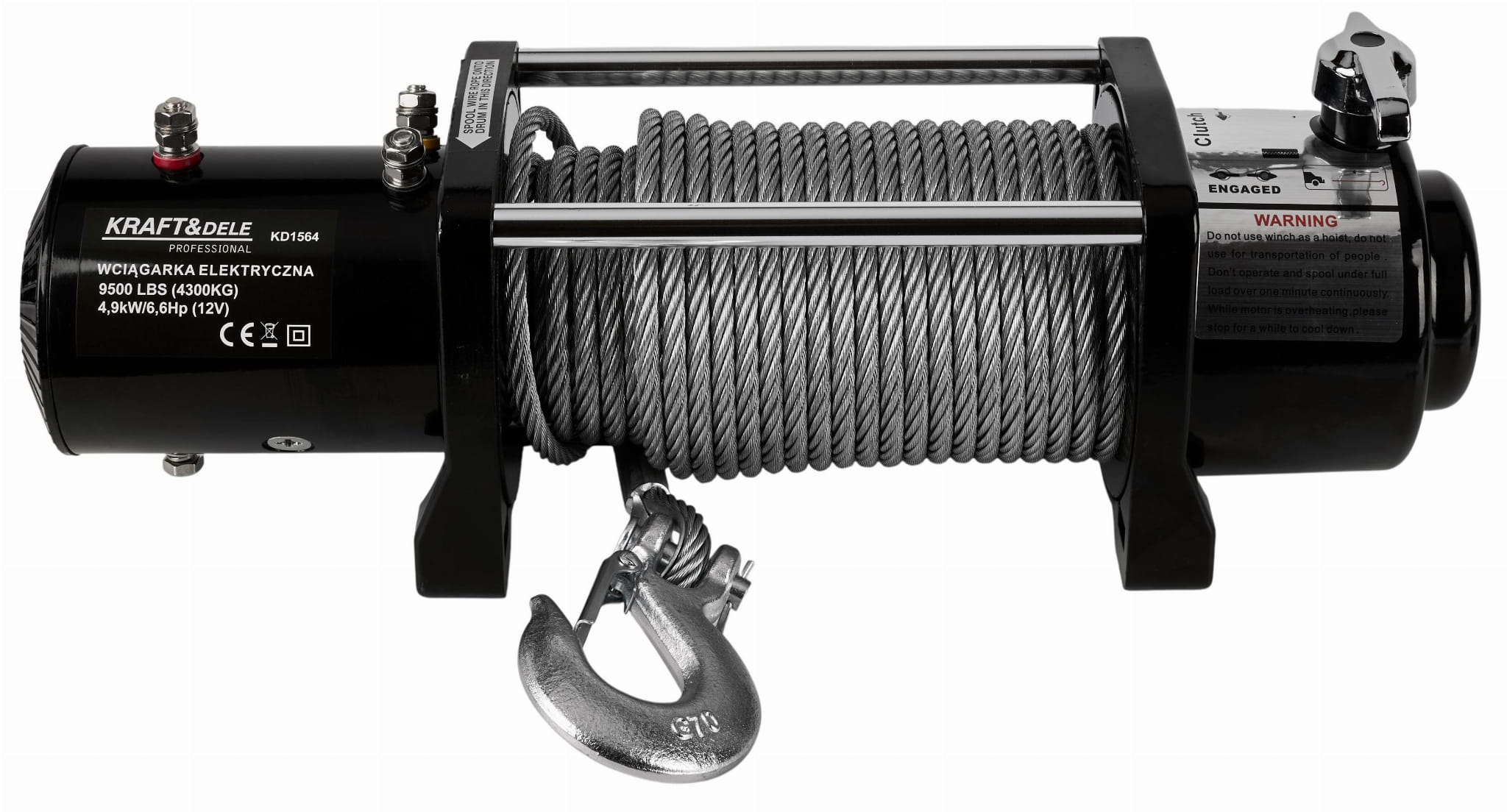 Naviják - Elektrický naviják KD1564 9500LBS 12V