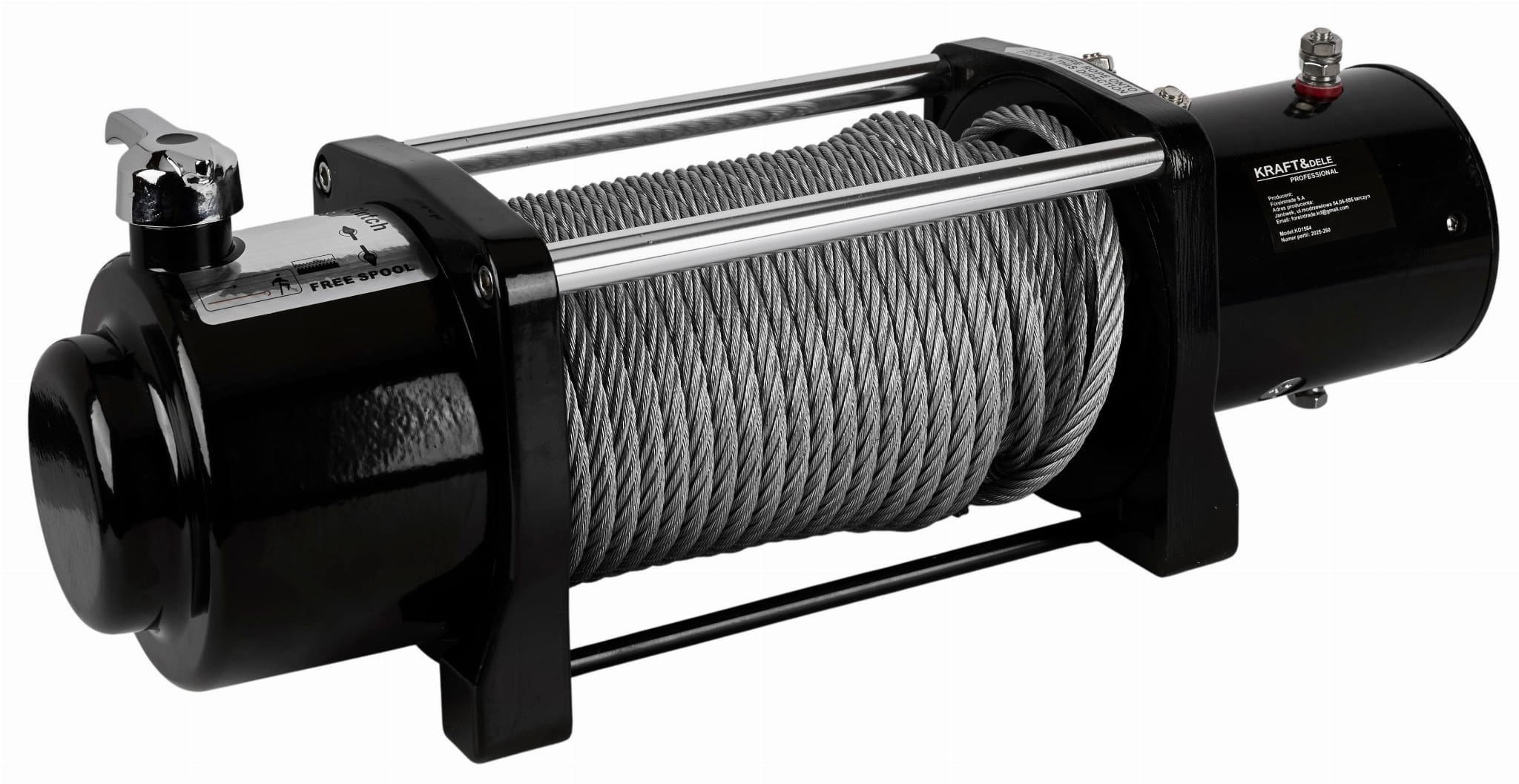 Naviják - Elektrický naviják KD1564 9500LBS 12V