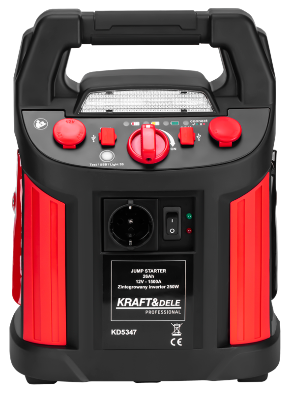 STARTÉR 1200/700A 26Ah 12V INVERTOR KD5347