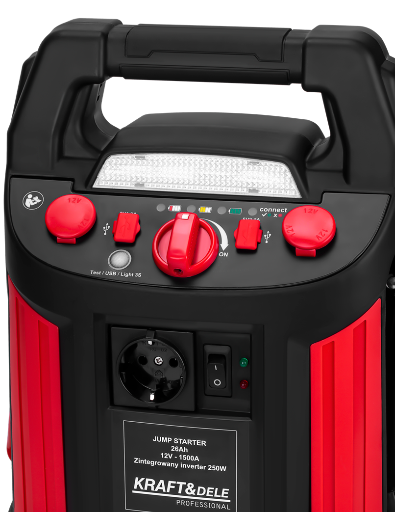 STARTÉR 1200/700A 26Ah 12V INVERTOR KD5347
