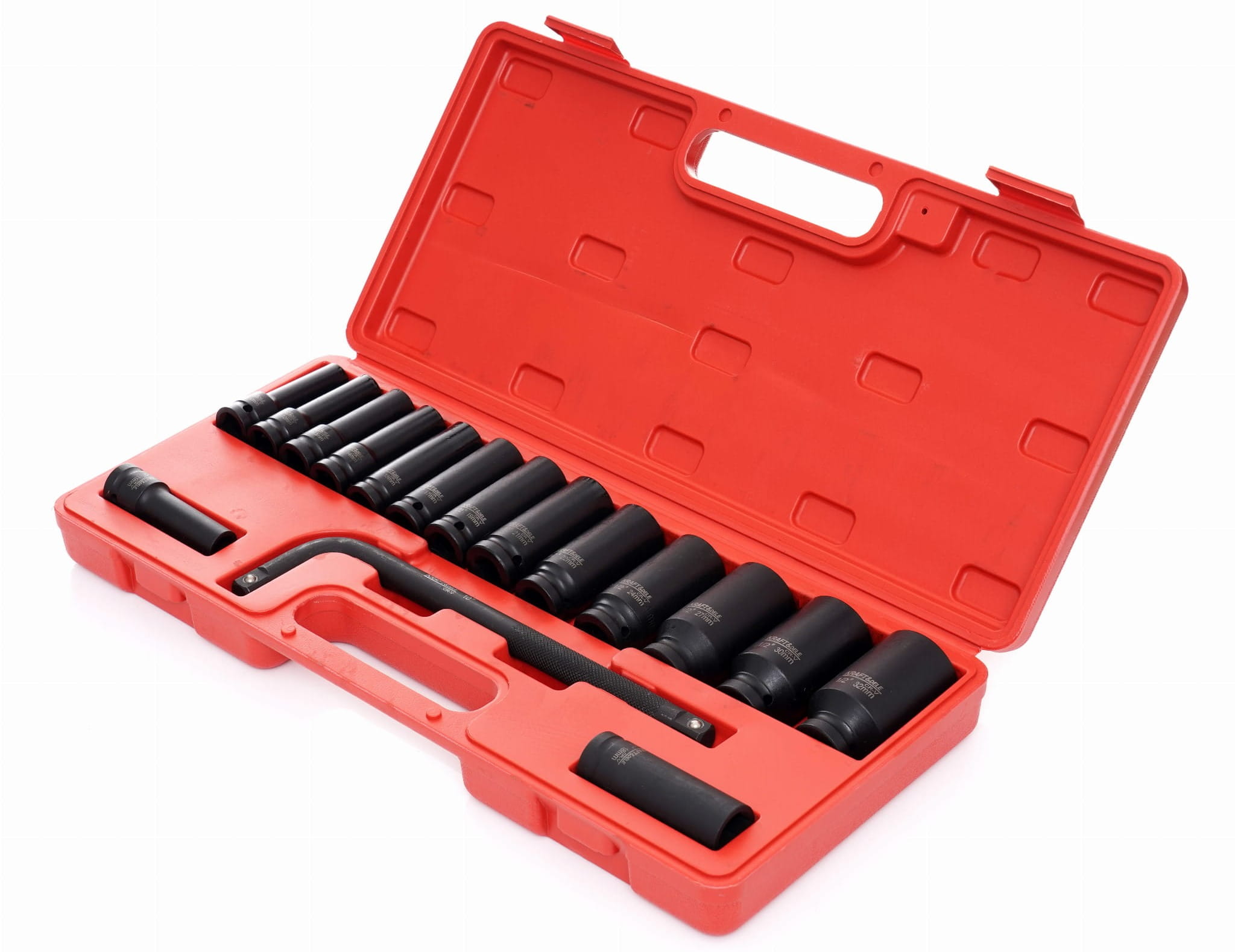 Rázové hlavice 1/2" 10-32 mm 16ks. KD11755