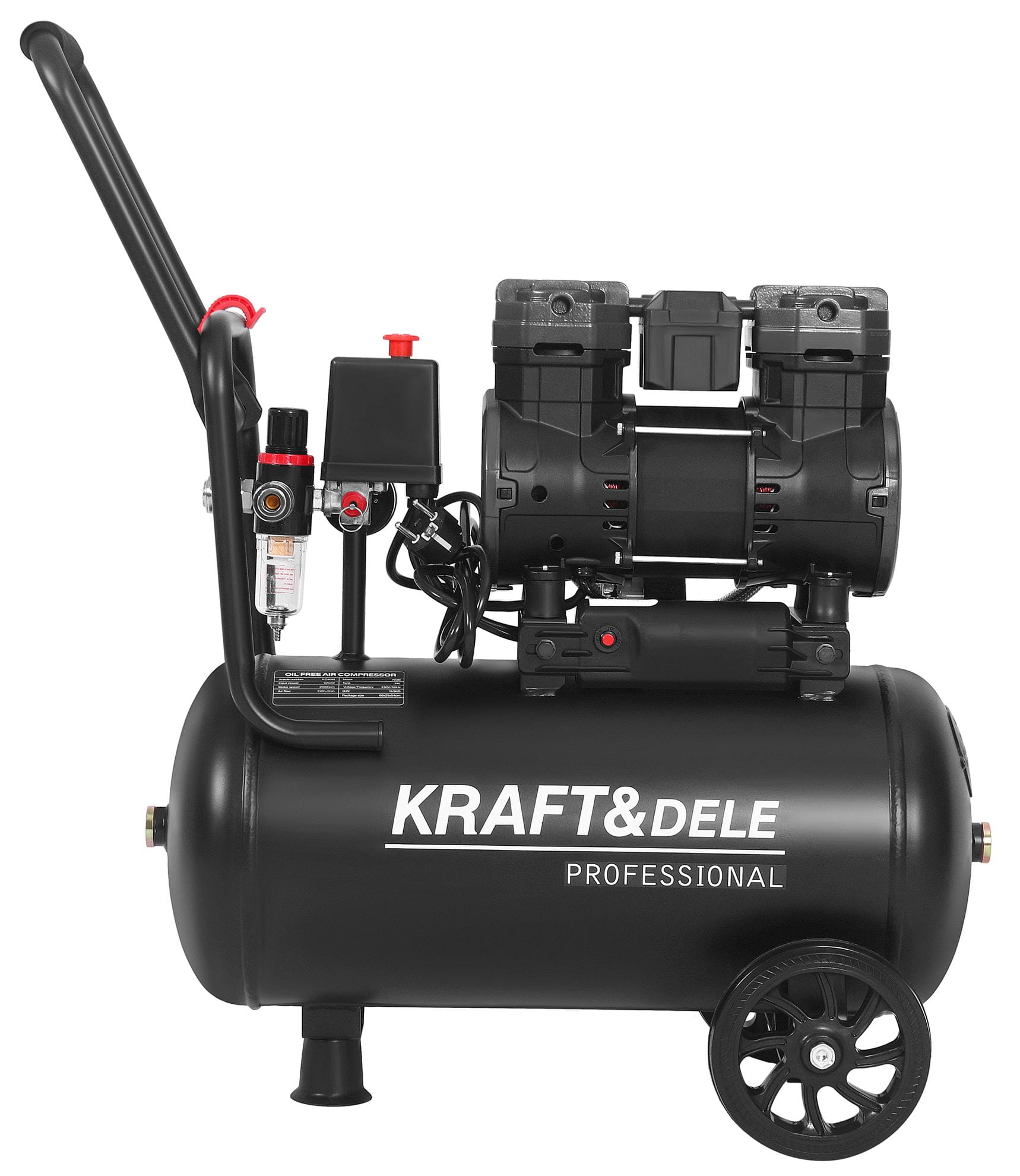 Bezolejový kompresor 24L 1450W KD4081