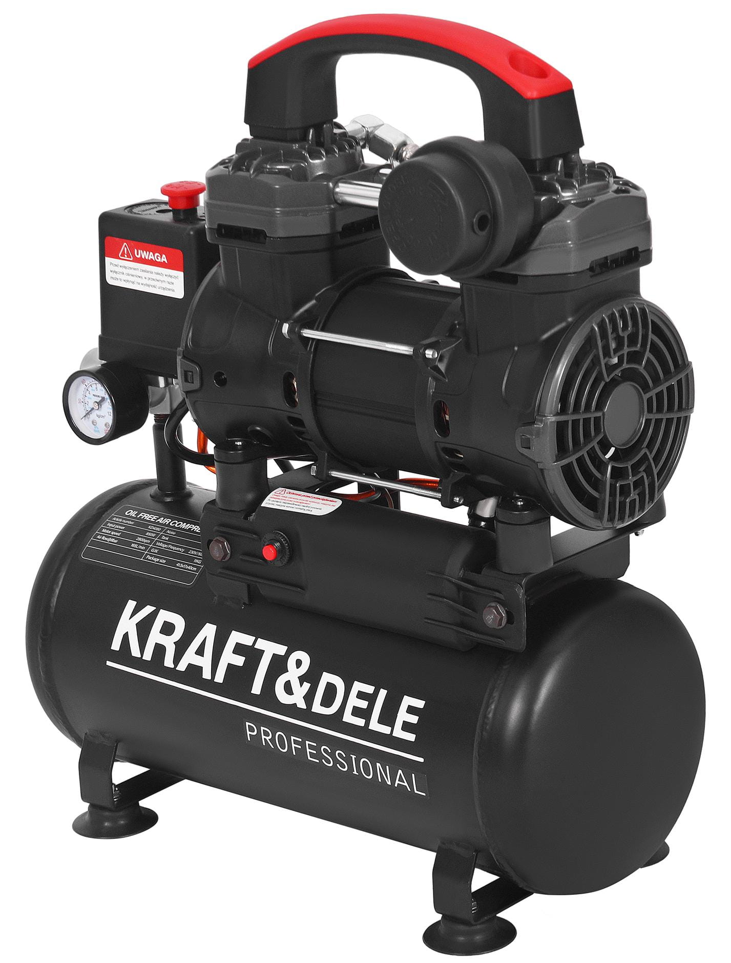 Bezolejový kompresor 9L 850W KD4080