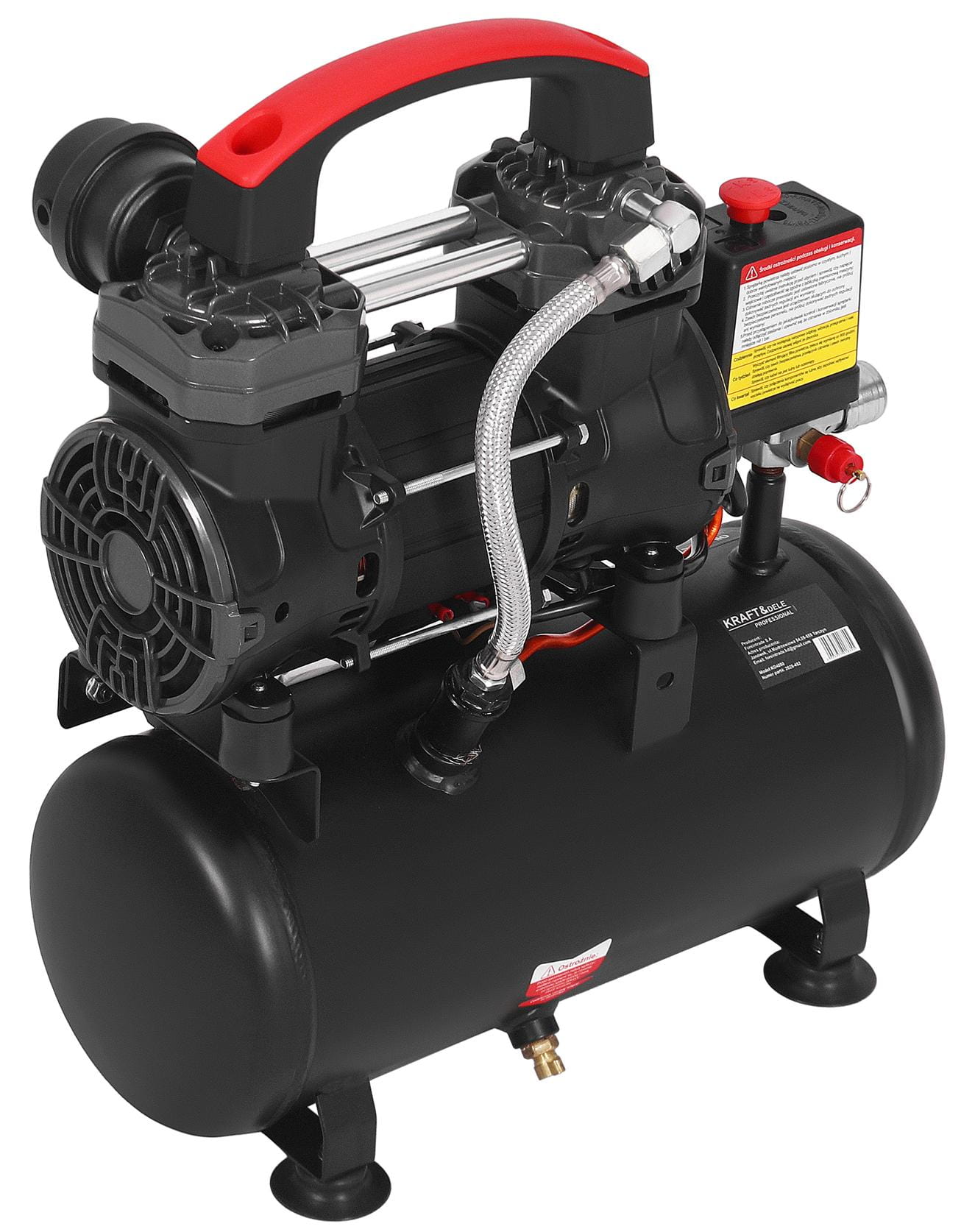 Bezolejový kompresor 9L 850W KD4080