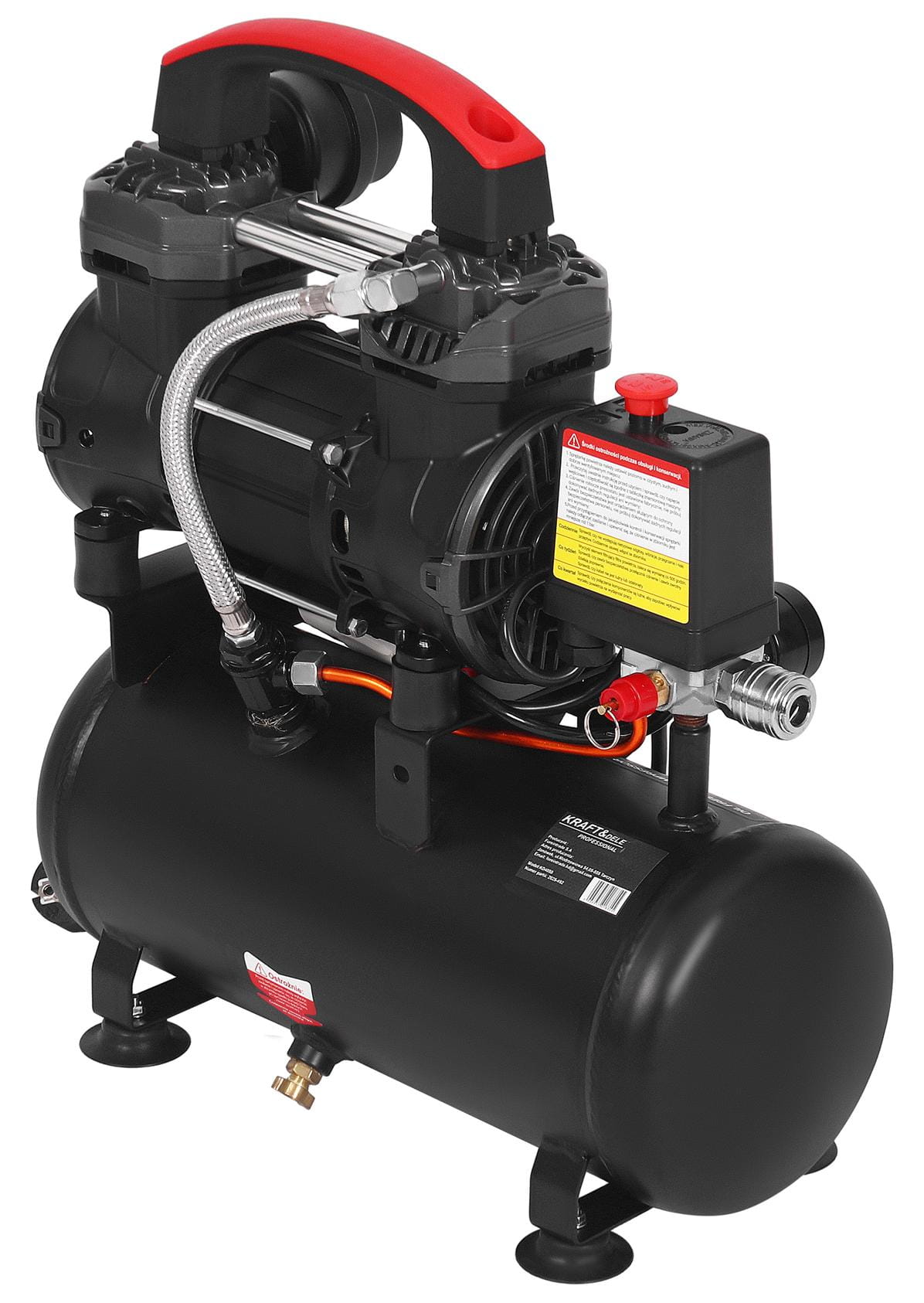 Bezolejový kompresor 9L 850W KD4080