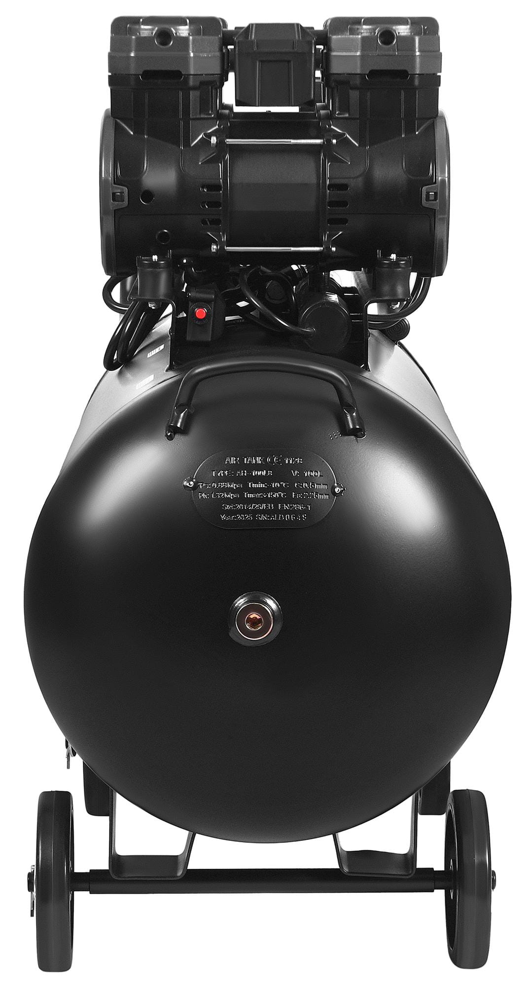 Bezolejový kompresor 100L 2x2200W KD4083