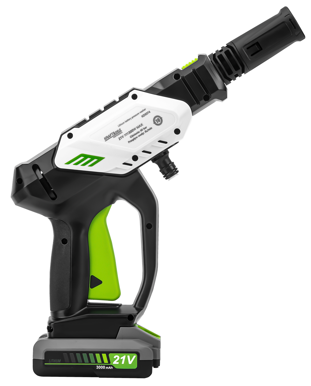 Akumulátorová myčka 300W 21V 3Ah KD5374