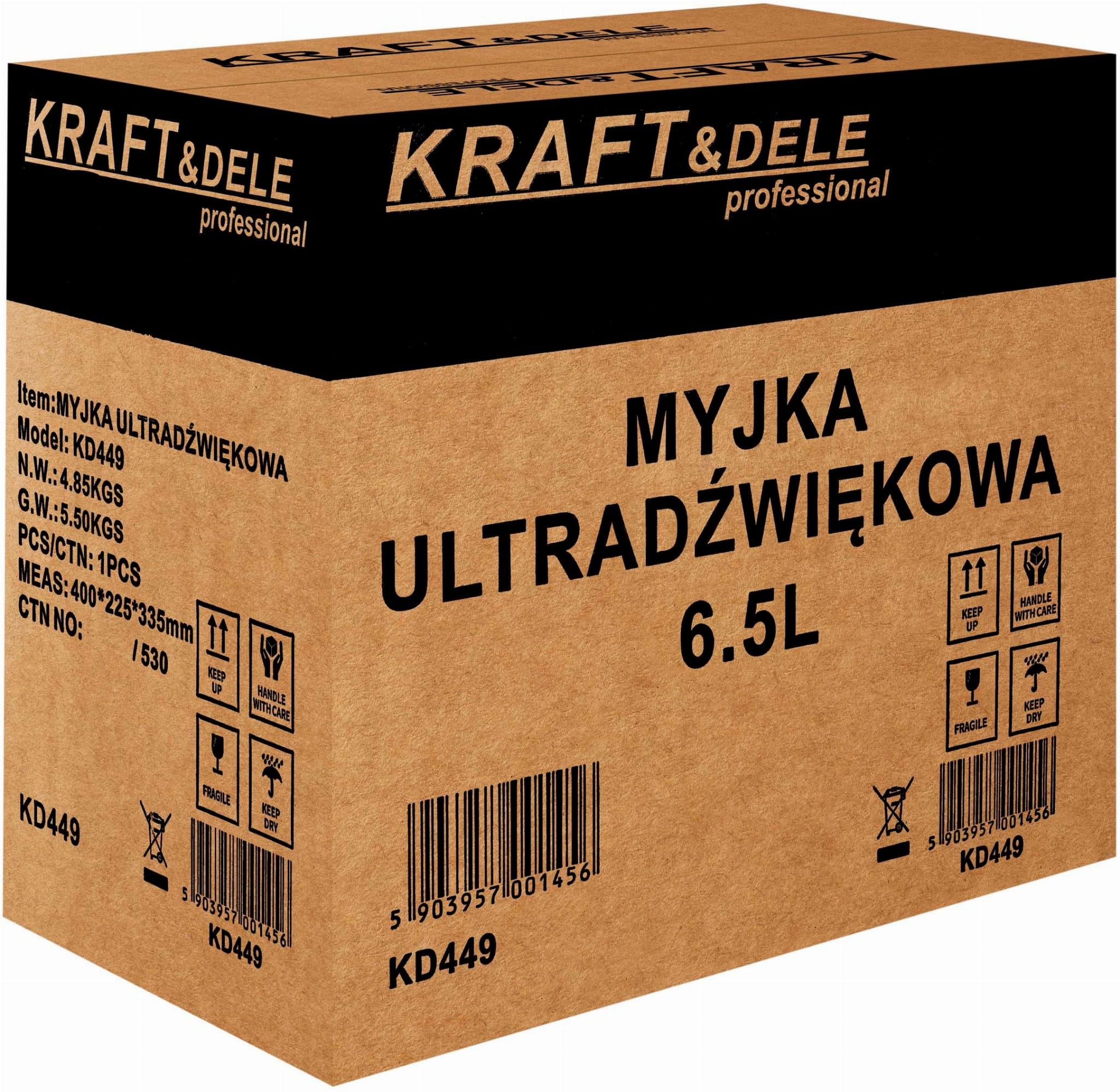 Ultrazvuková čistička 6,5L KD449