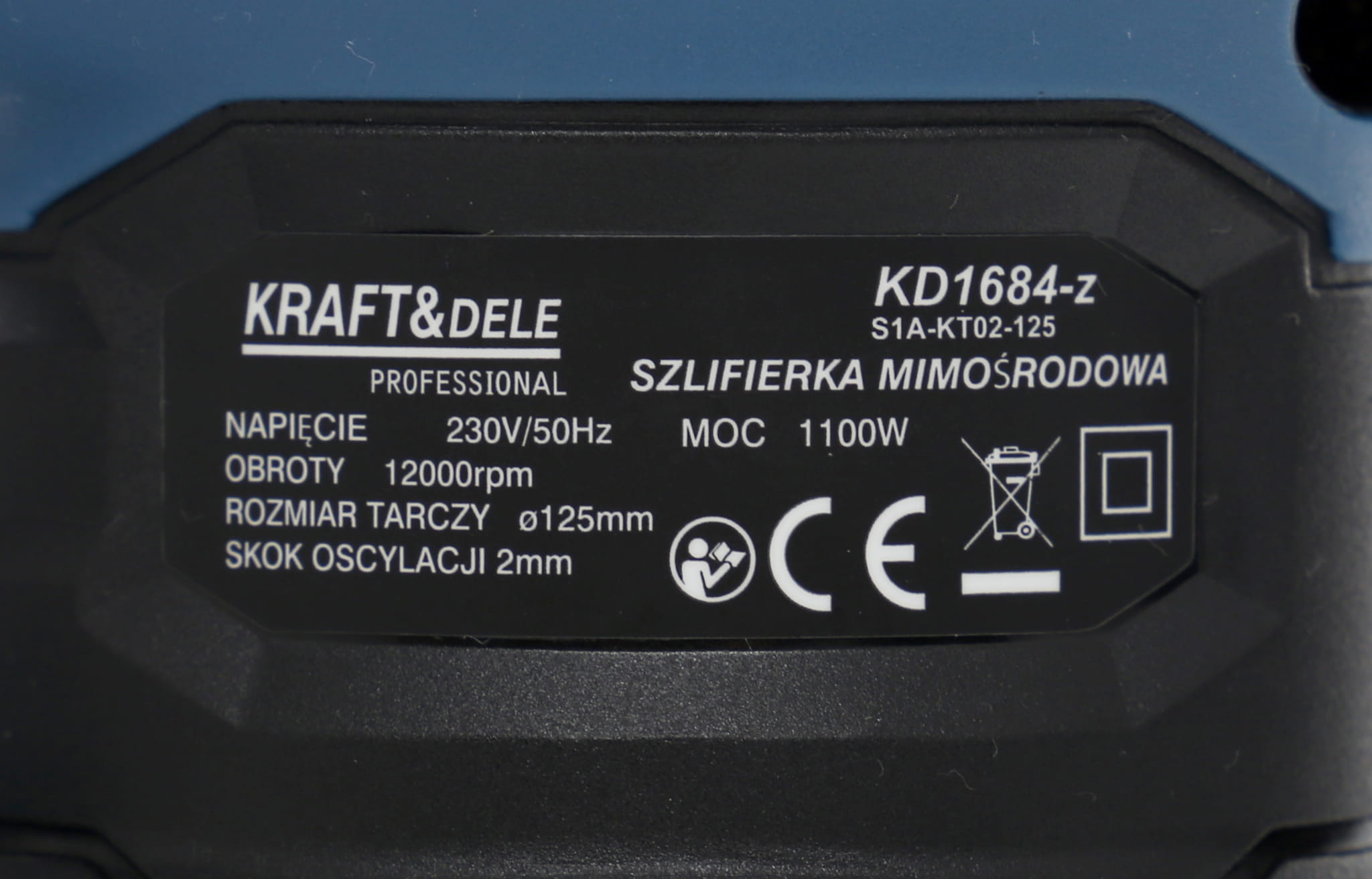 Orbitální bruska 1100W KD1684-Z