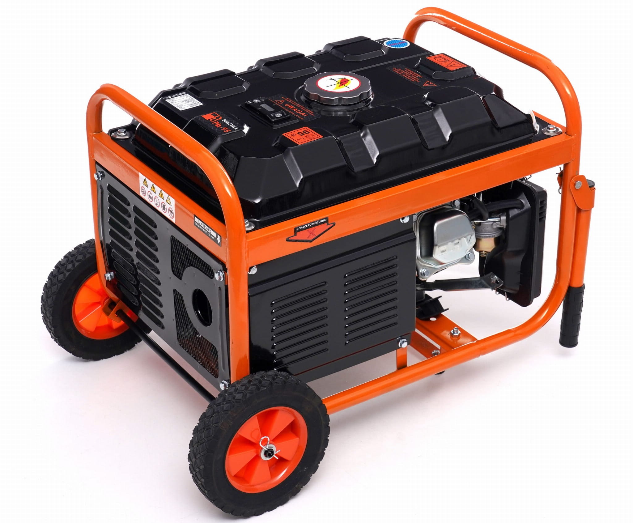 Generátor proudu 3500W 12/230V/380V KD163