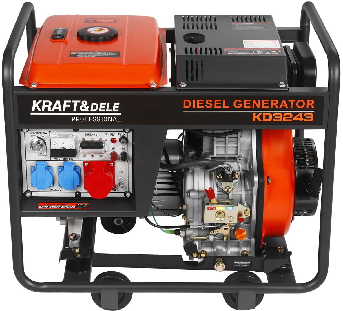 Elektrocentrála DIESEL 7kW 230/400V KD3243
