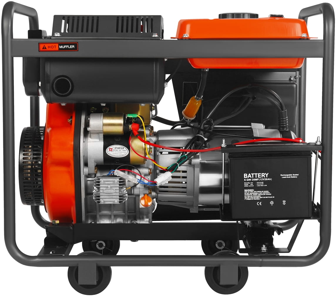 Elektrocentrála DIESEL 7kW 230/400V KD3243