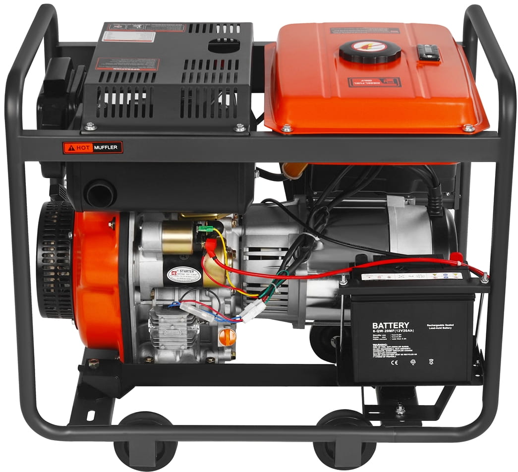 Elektrocentrála DIESEL 7kW 230/400V KD3243