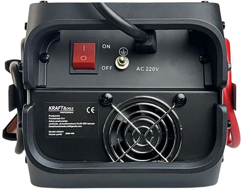 Usměrňovač s podporou startu 20-500Ah 12/24V 60A KD5341