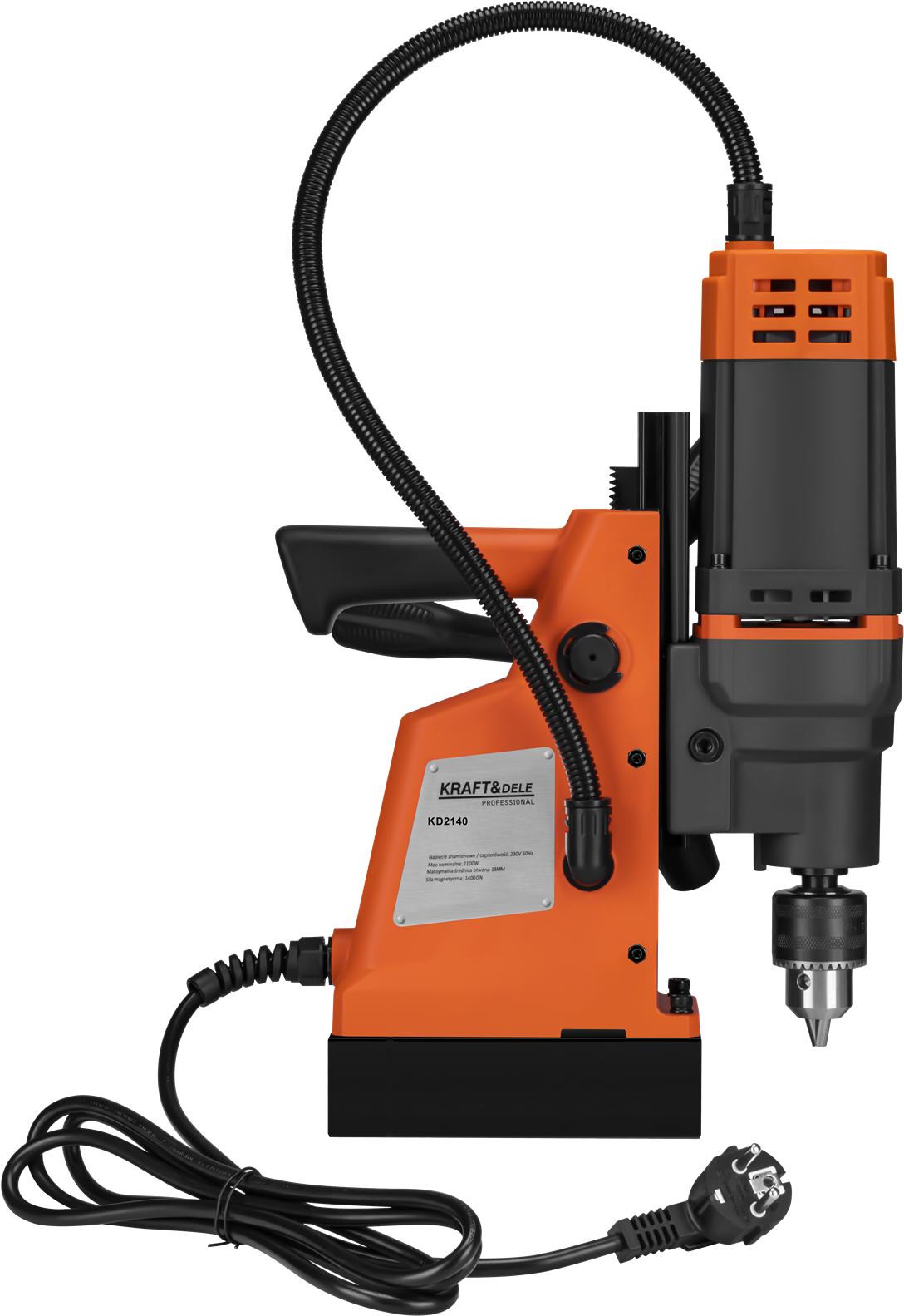Magnetická vrtačka 230V 2100W KD2140