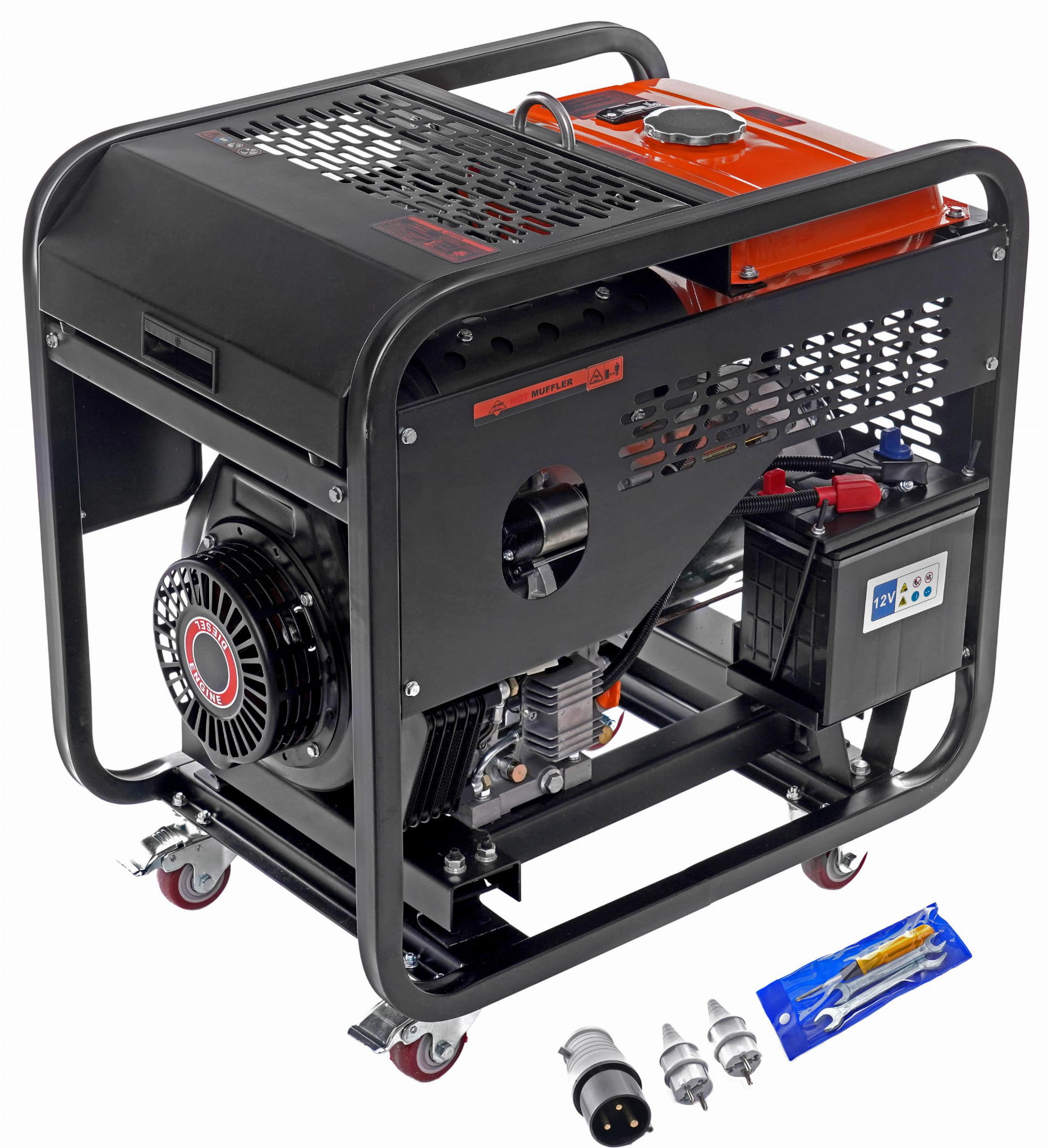 Generátor 9kW 230V KD169