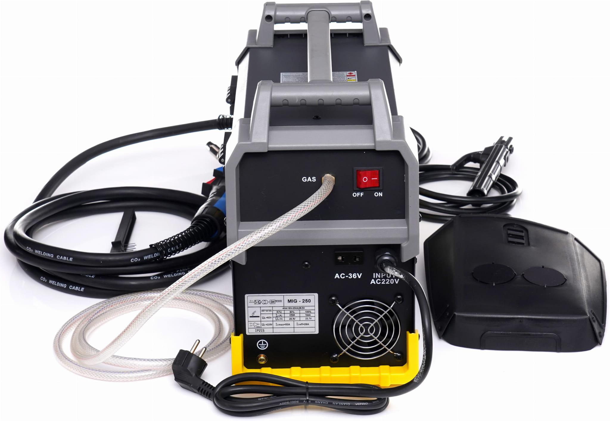 Svářečka MIG/MAG/FCAW/MMA/TIG LIFT 40-250A KD1874