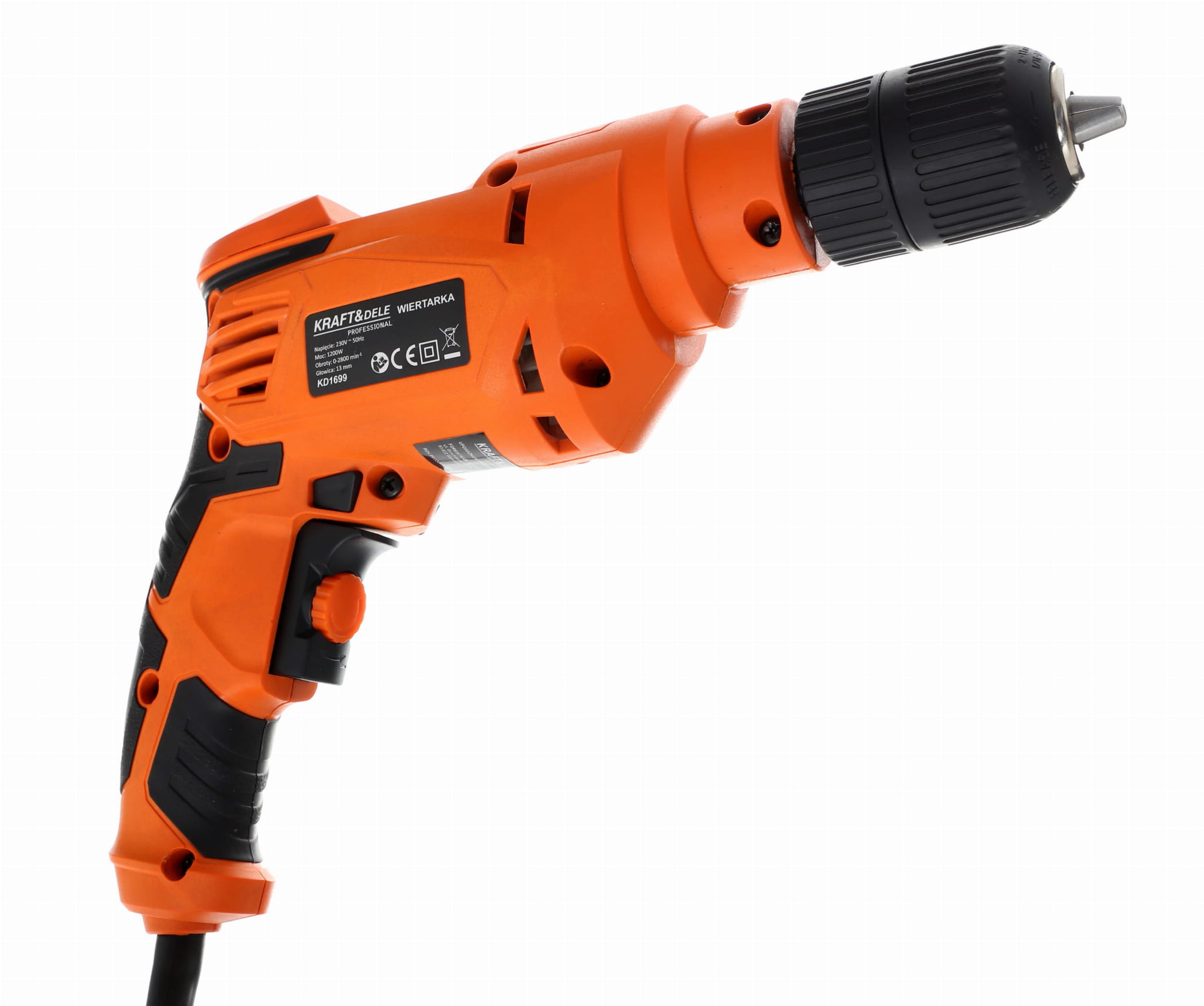 ELEKTRICKÁ VRTAČKA 1200W 0-2880min 13mm KD1699