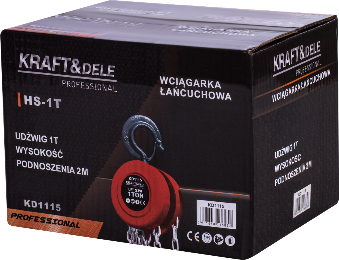 Řetězový kladkostroj 1T KD1115