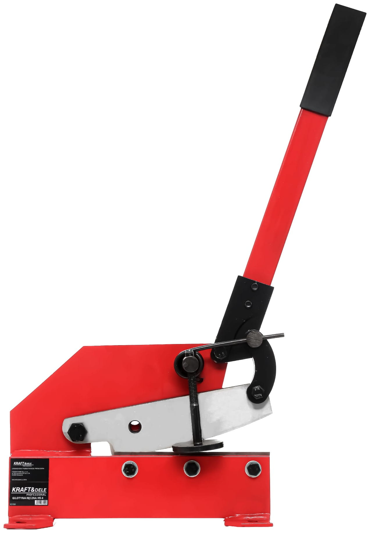 RUČNÍ GILOTINA 8" NA OCELOVÉ PLECHY TYČE NŮŽKY