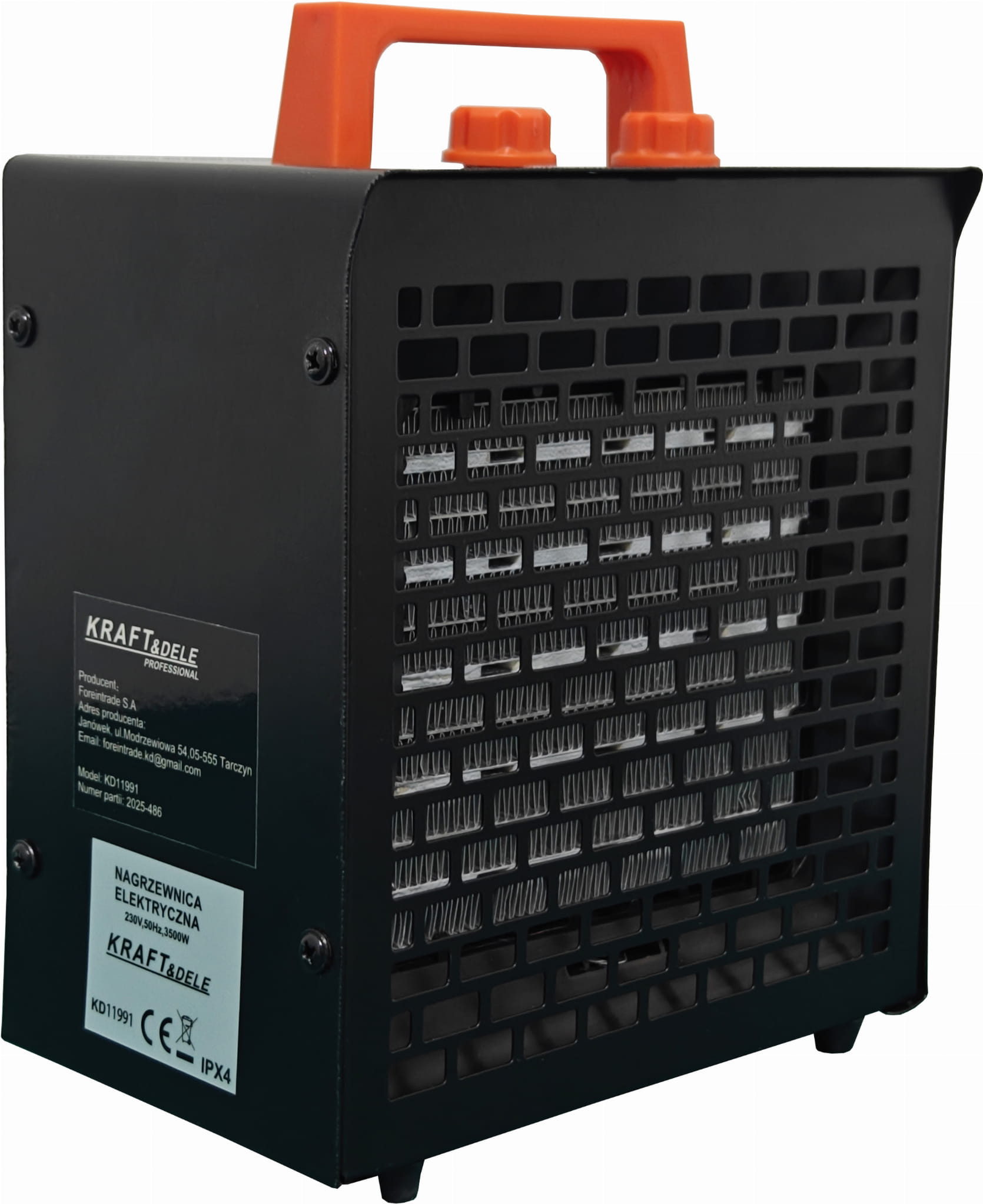 ELEKTRICKÝ OHŘÍVAČ 3500W KD11991