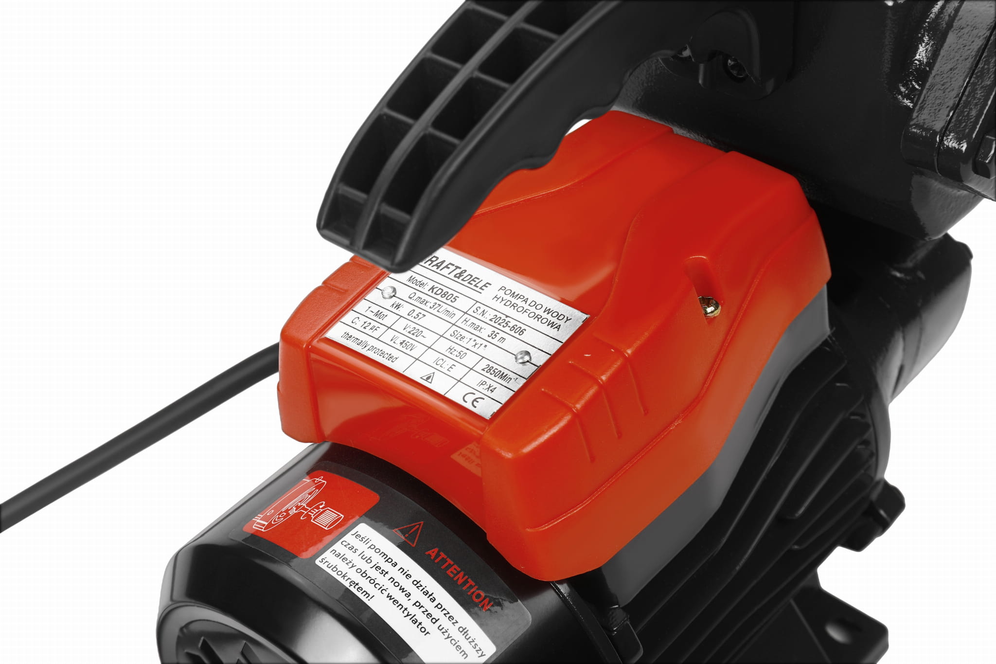 Vodní čerpadlo 1" 570W 37l/min KD805