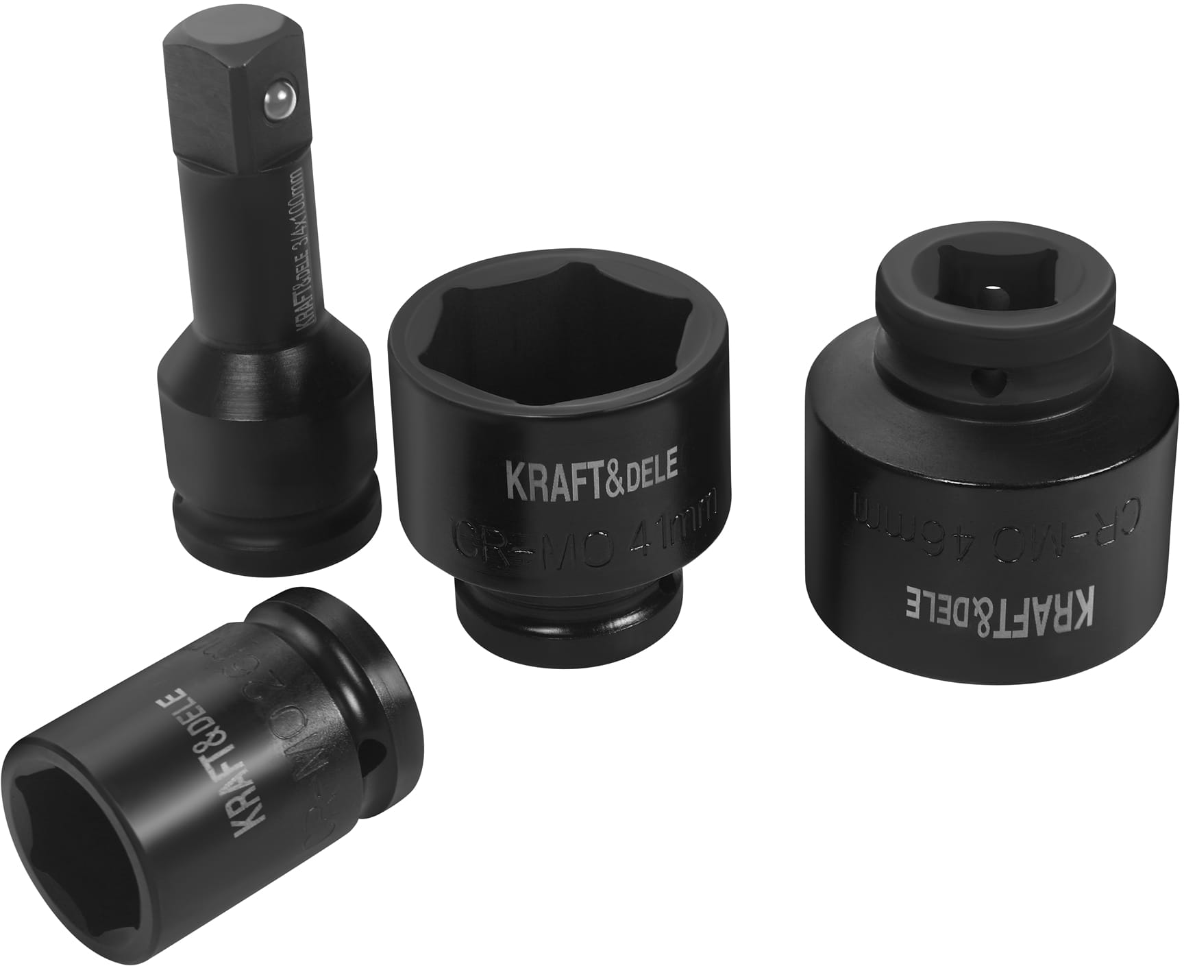 Sada ráčny + nástavců + rázových nástrčků 3/4" 21ks KD11868
