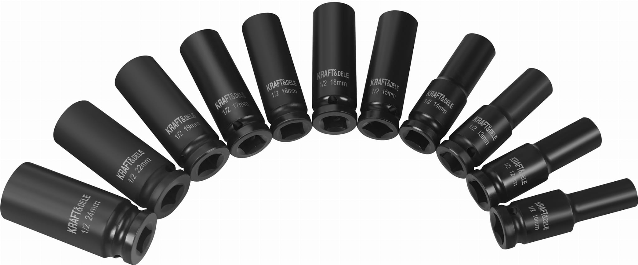 Rázové nástavce 1/2" 11 ks KD11869