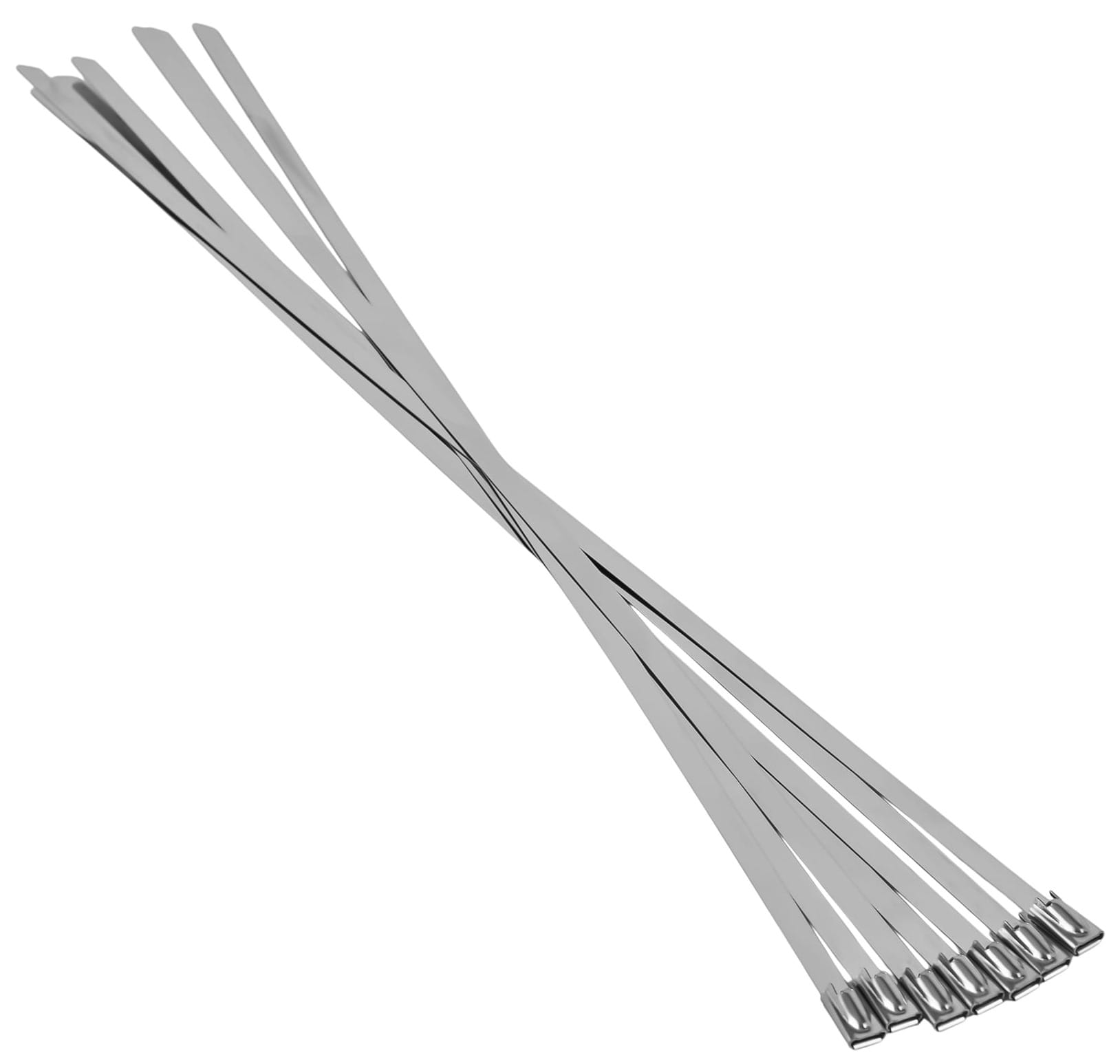 Svorky pro stahování ocelové/kovové 4,6 x 300 100ks KD10864