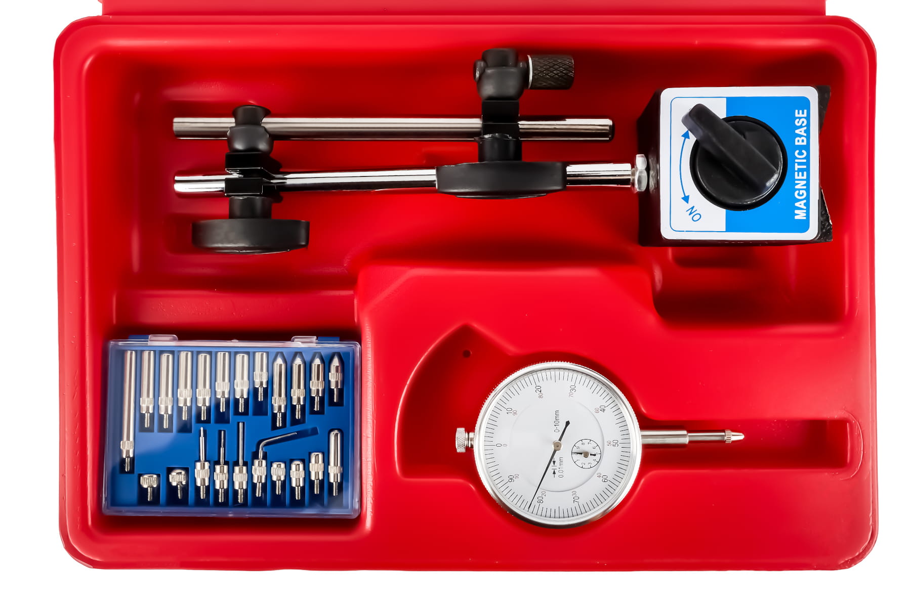 ČASOVÝ SENZOR+MAGNETICKÝ STATIV+ KONCOVKY KD11291