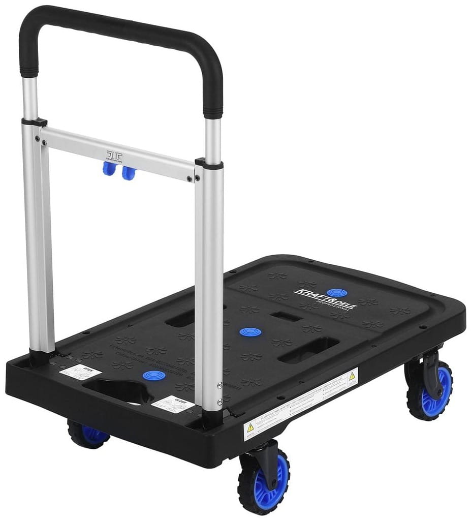 Skládací plošinový vozík transportní skladový 150 kg KD3093