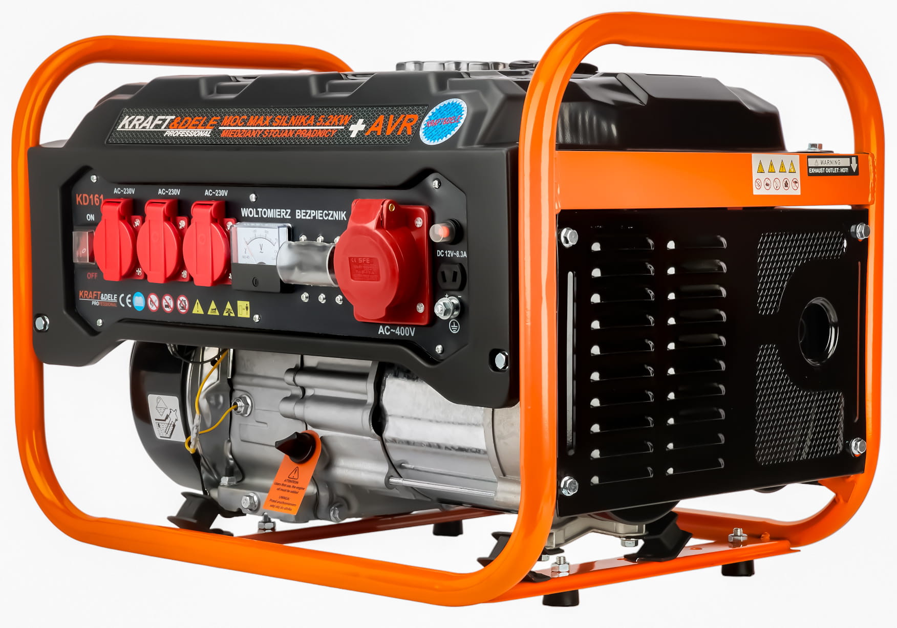 Elektrocentrála 3500W 12/230V/380V KD161