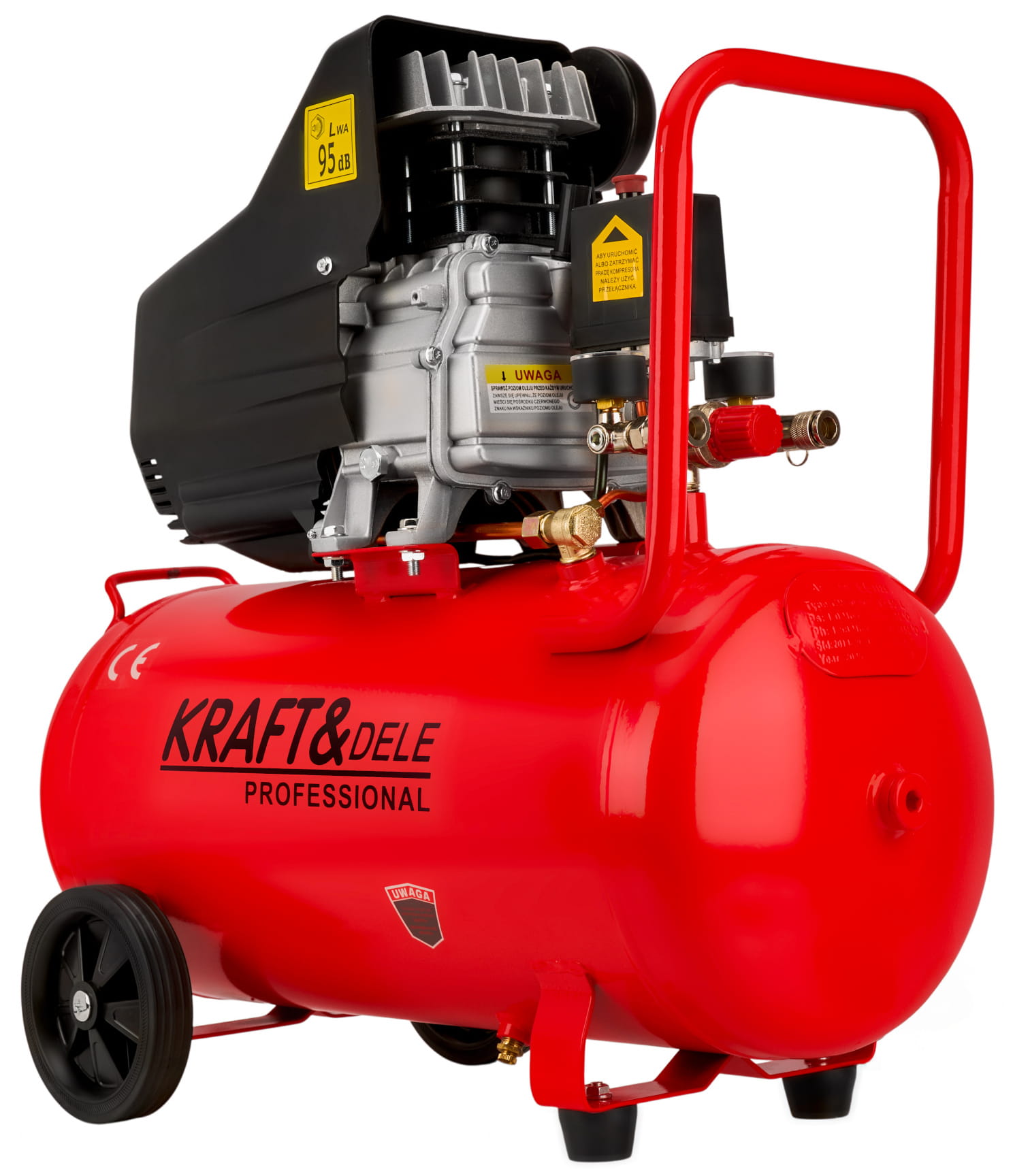 Olejový kompresor 50L KD401