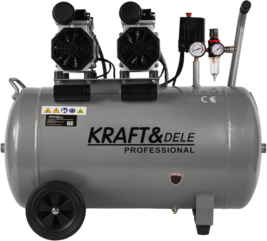 KOMPRESOR BEZOLEJOWY 100L KD1398