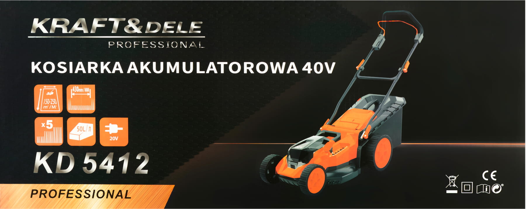 Akumulátorová sekačka KD5412