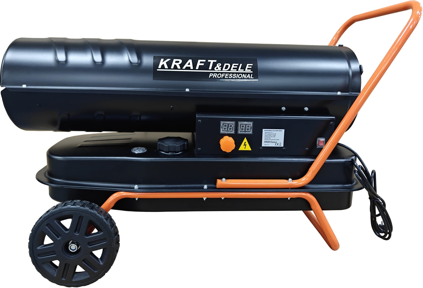 Olejový ohřívač 35kW termostat KD11711