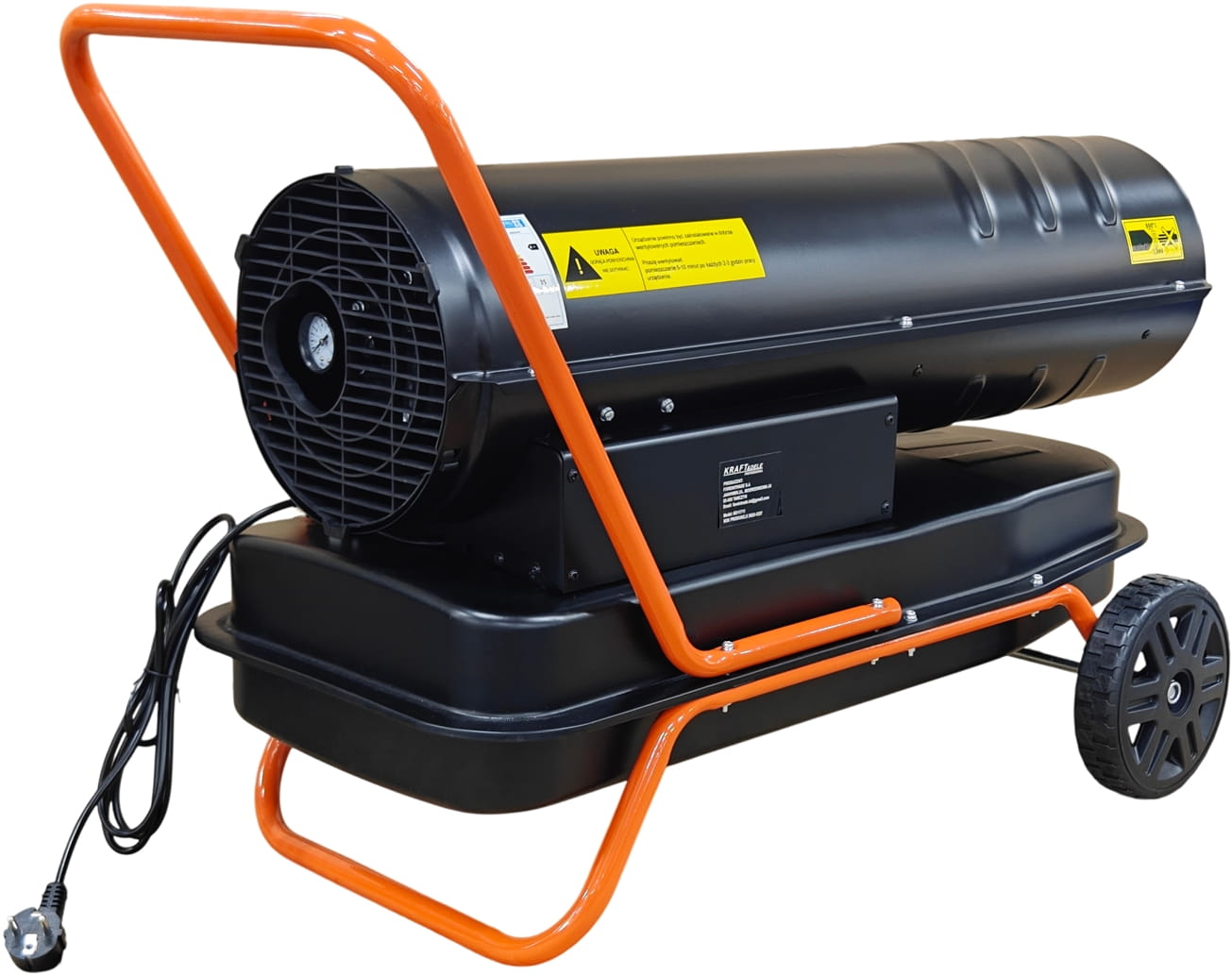 Olejový ohřívač 35kW termostat KD11711