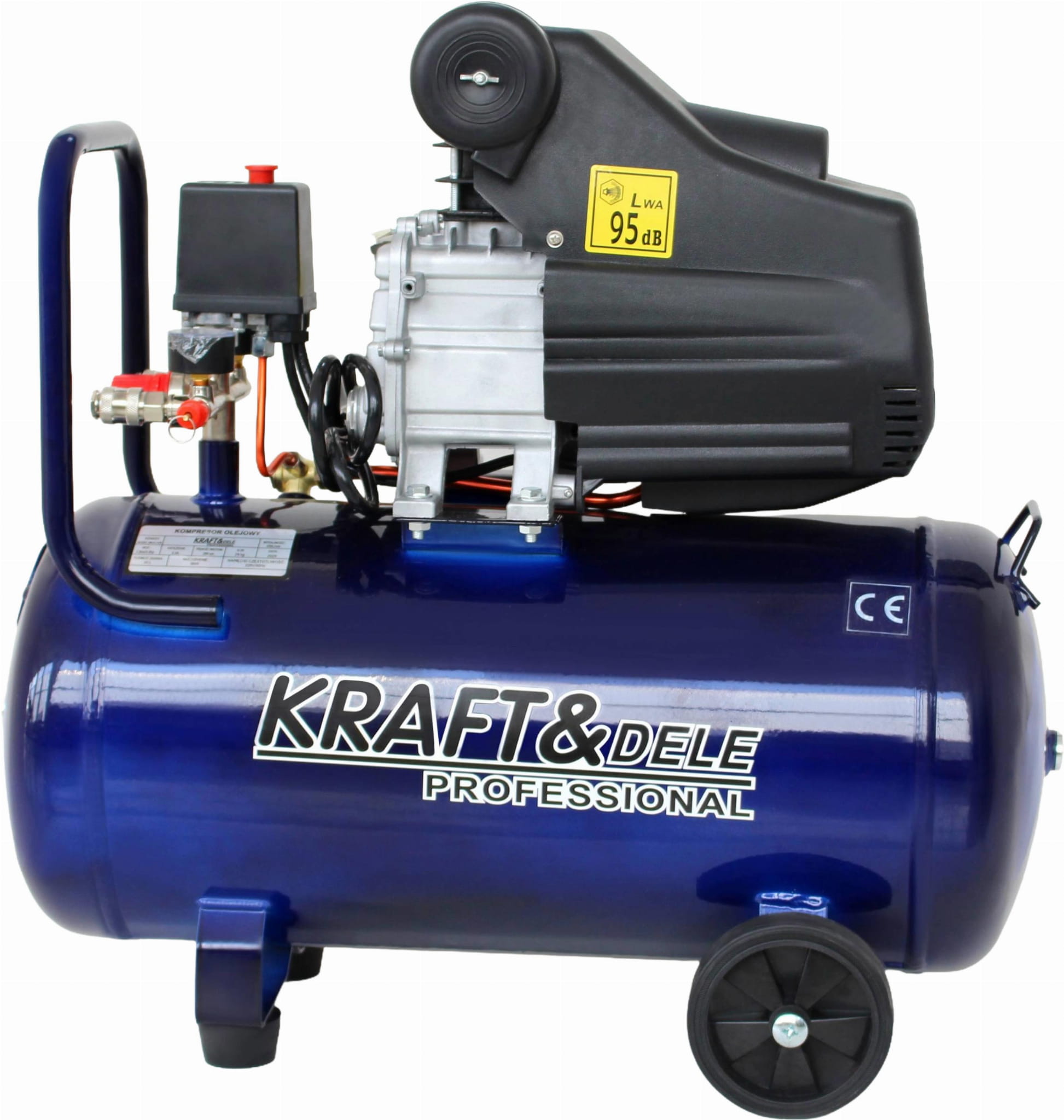 Olejový kompresor 50L 230V KD4051