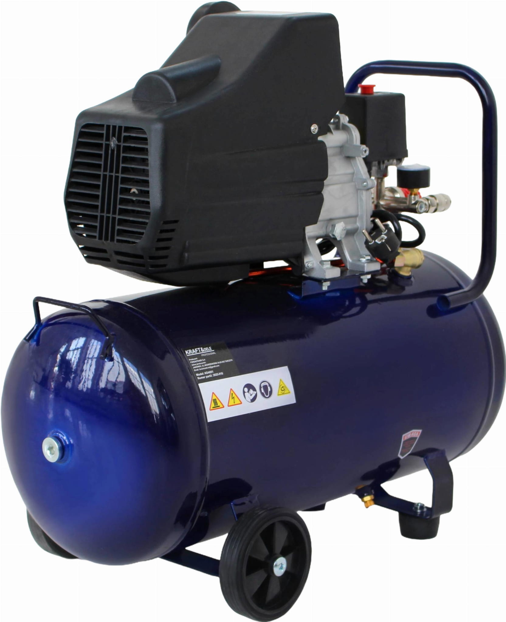 Olejový kompresor 50L 230V KD4051