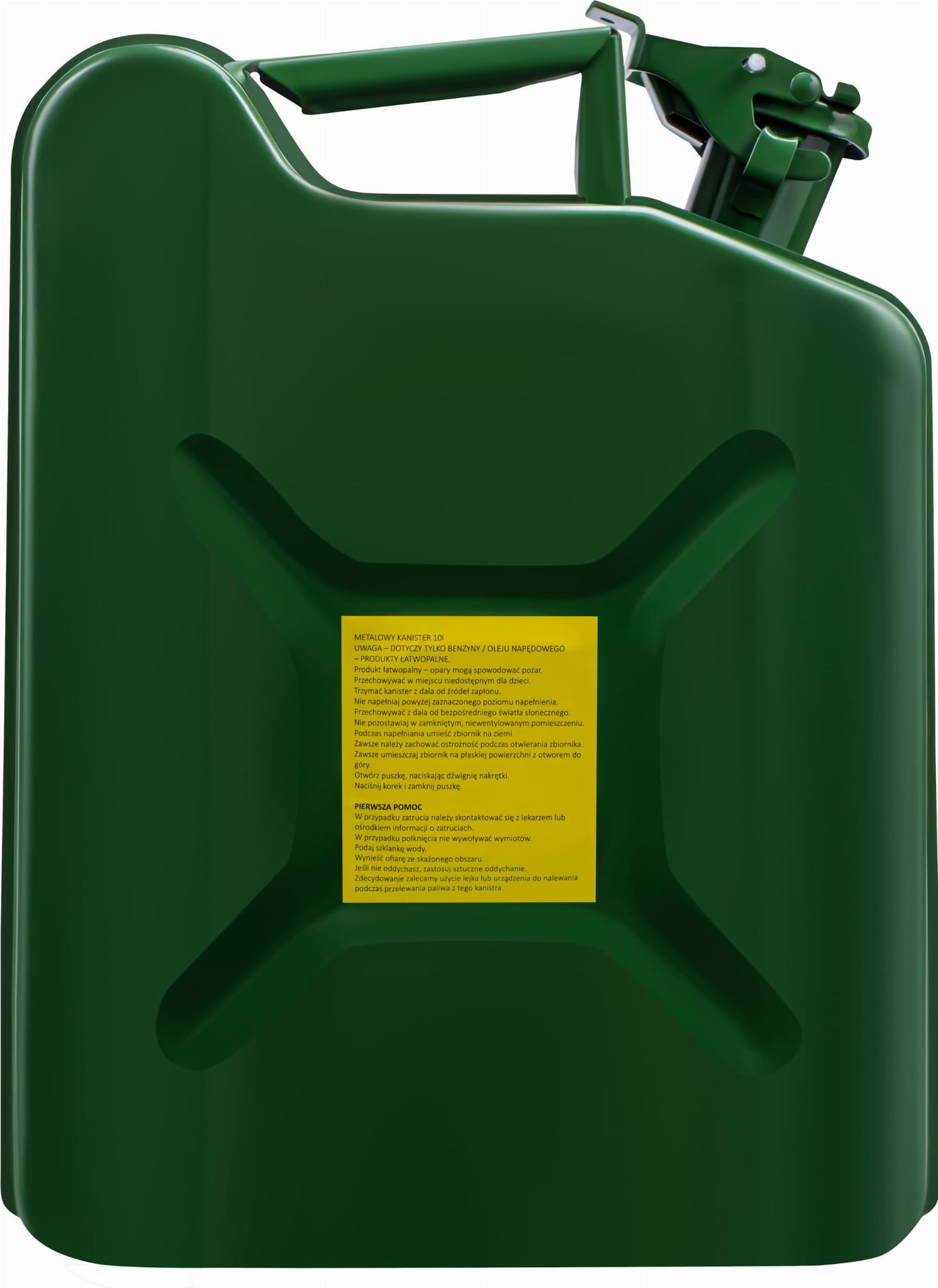 KOVOVÝ KANYSTR 10L KD5441