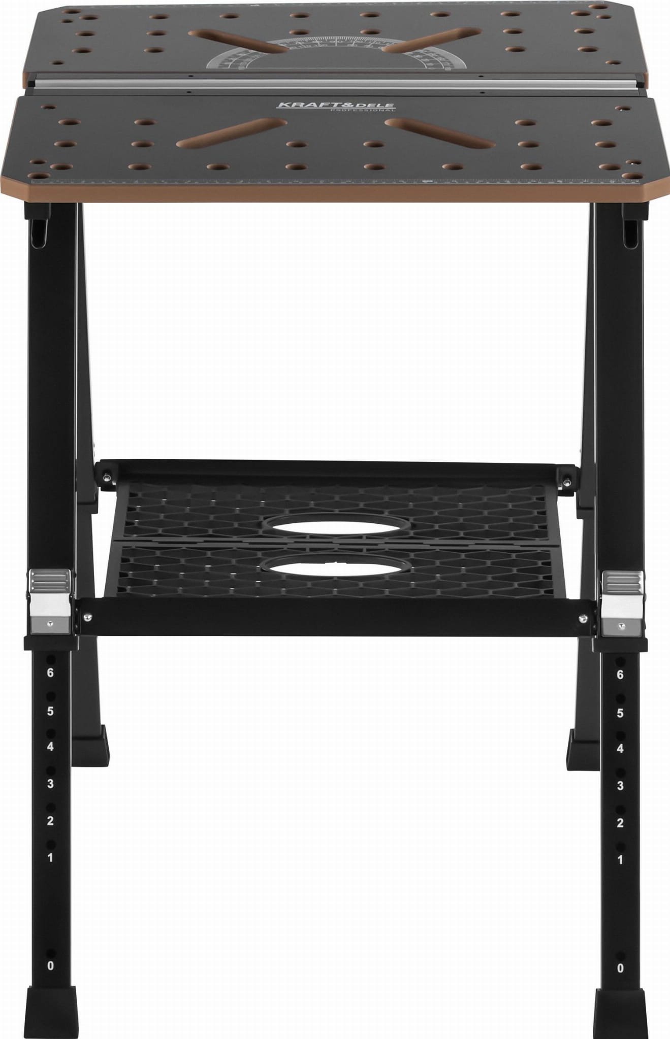 Pracovní a upínací skládací stůl 454KG Nosnost 70x65x92CM MDF KD11871