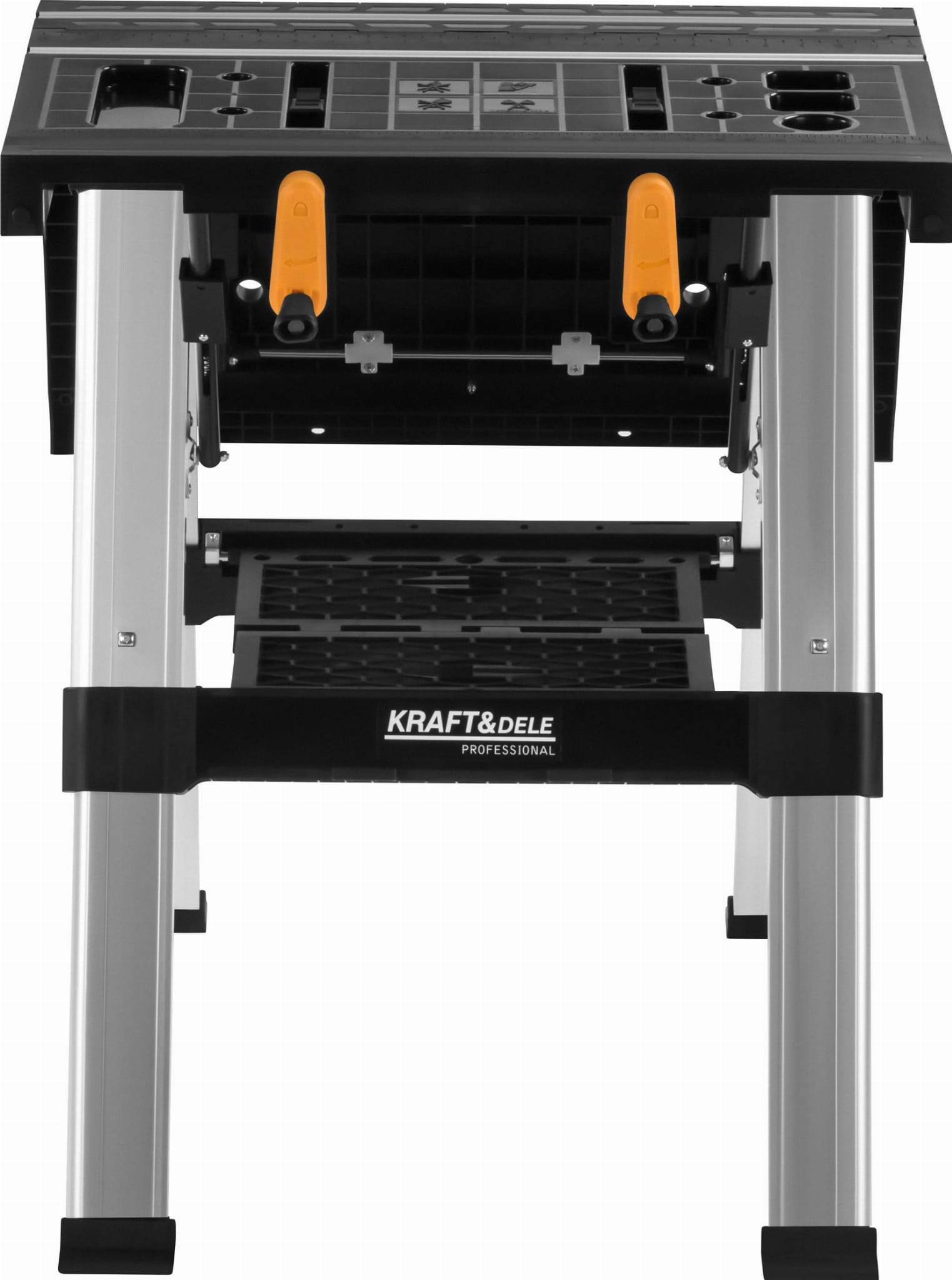 Pracovní a upínací skládací stůl 350KG Nosnost 84x81x63CM KD11870
