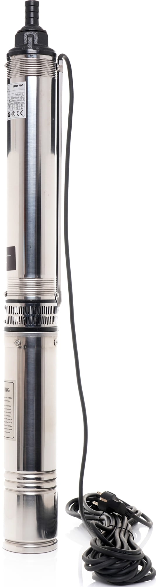 HLUBINNÉ ŠROUBOVÉ ČERPADLO 85M 0,85kW KD1705