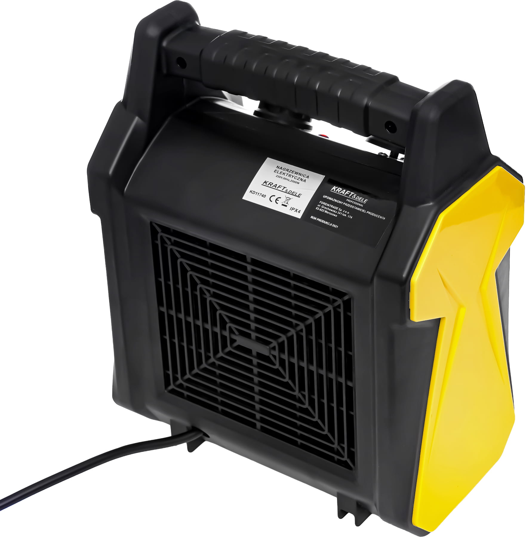 Elektrický ohřívač 2,5KW KD11740