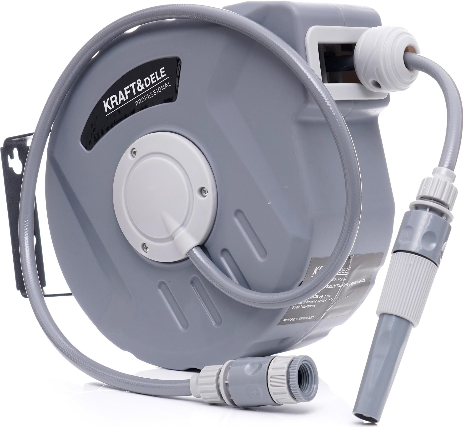 Automatický buben na zahradní hadici 15 m + 1,5 m 1/2" KD2082