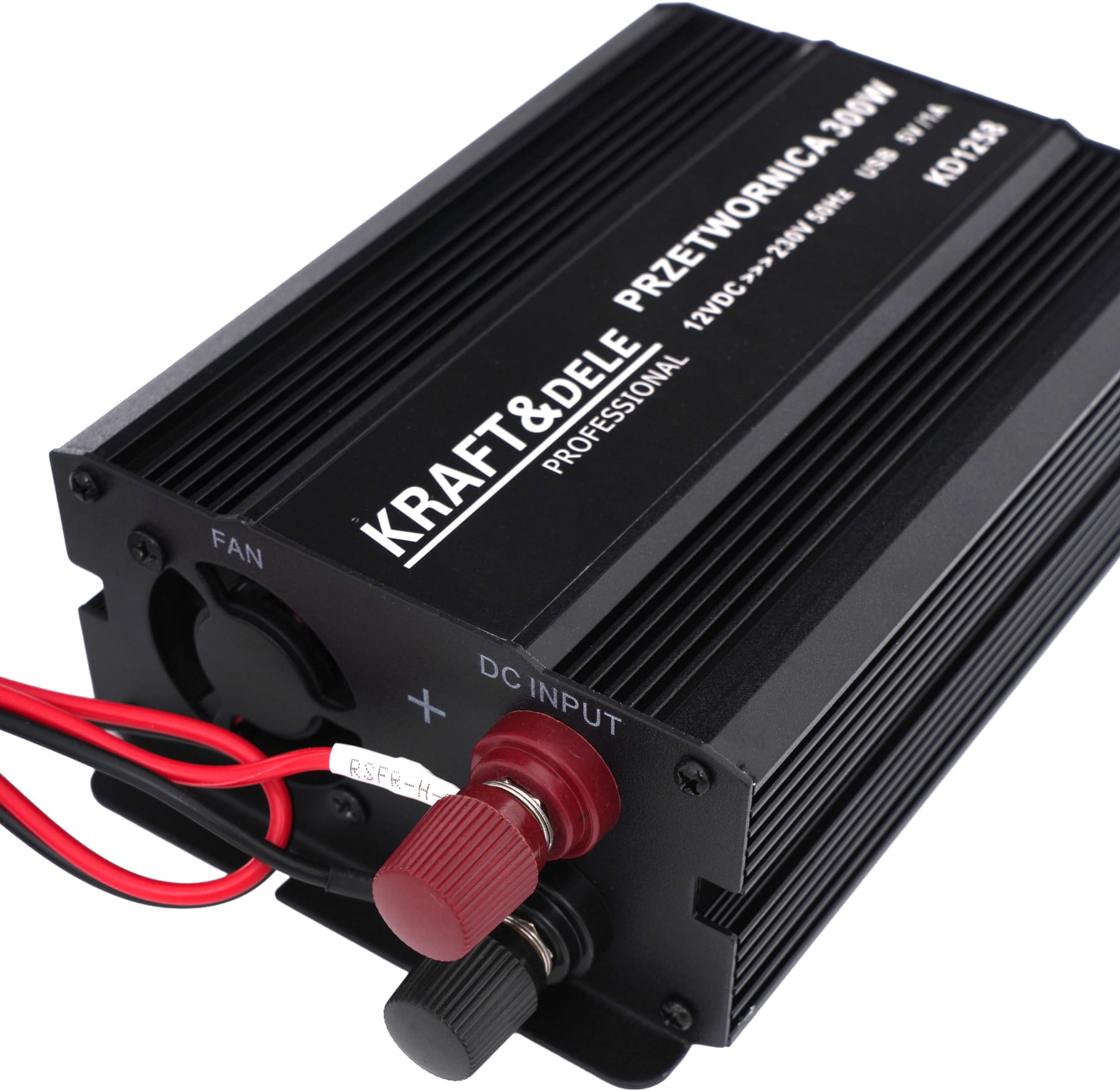 Měnič napětí 12V na 230V 300W / 600W korigovaná sinusoida KD1258