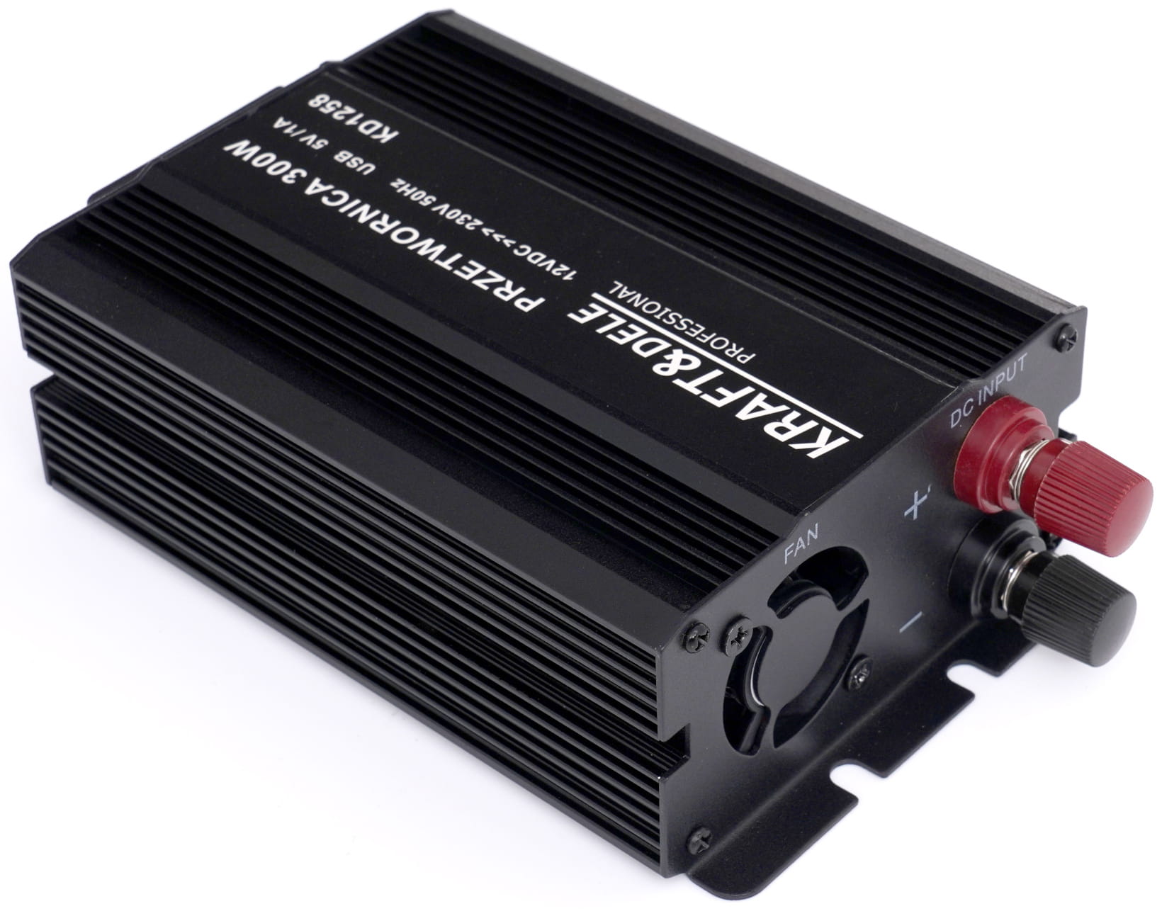 Měnič napětí 12V na 230V 300W / 600W korigovaná sinusoida KD1258